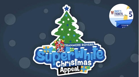 Tranmere Rovers launch Super White Christmas ‘23 and Nate’s Tickets Appeal 